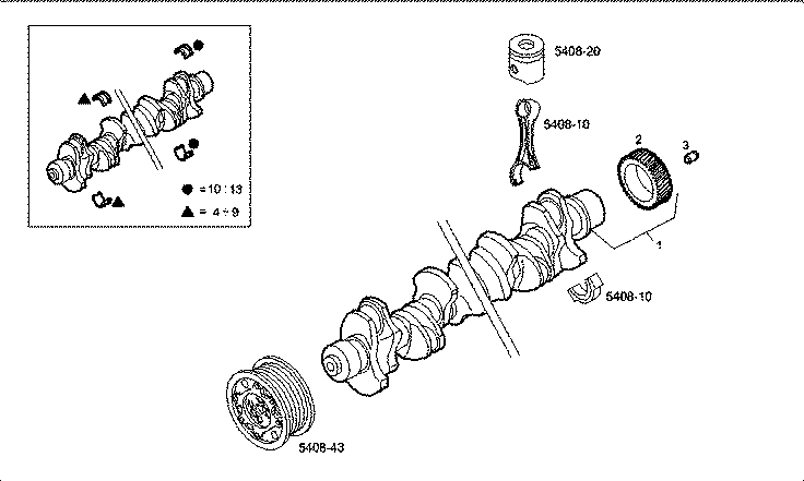 Iveco/FPT CRANK SHAFT ASSEMBLY