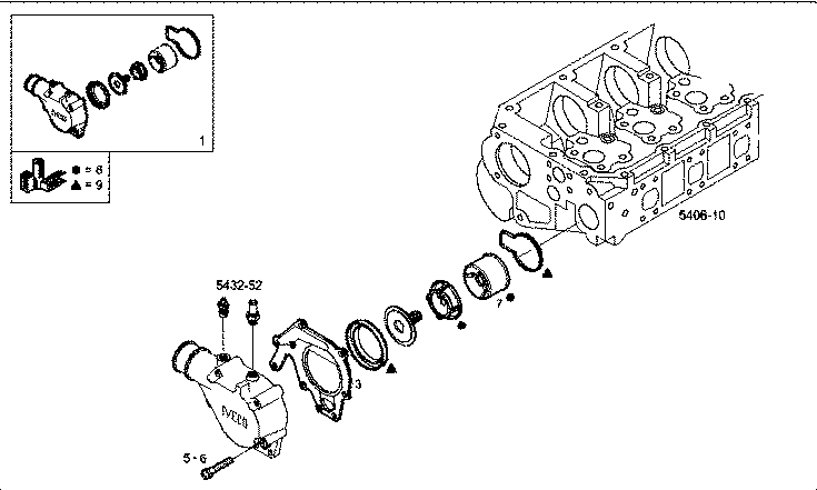 Iveco/FPT HEAD WATER EXIT PIPE