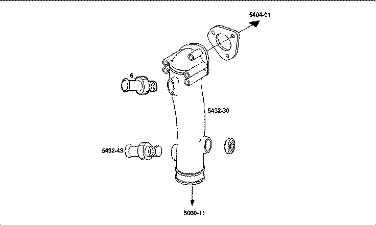 Iveco/FPT RETURN HEATER WATER