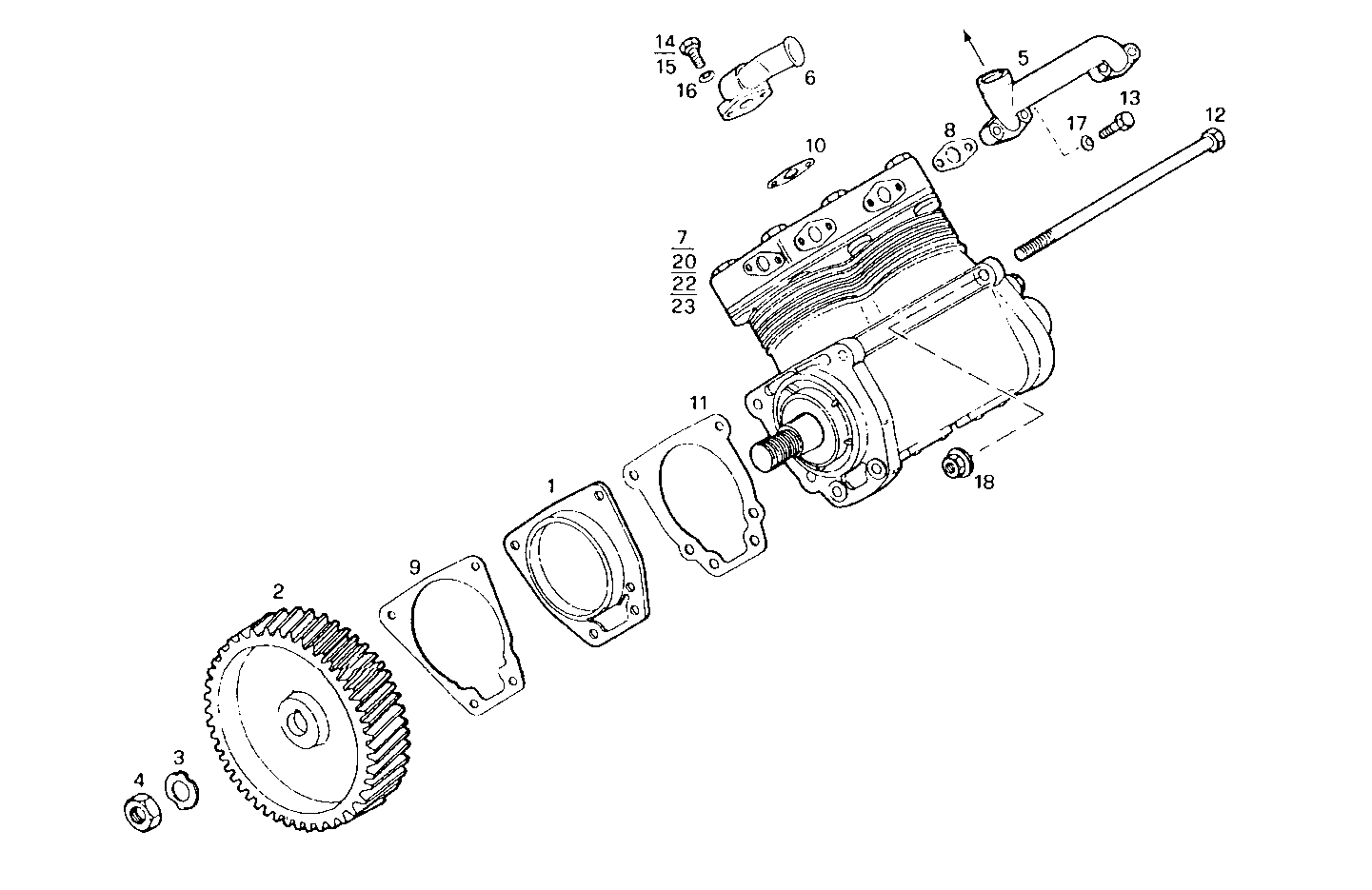 Iveco/FPT AIR COMPRESSOR