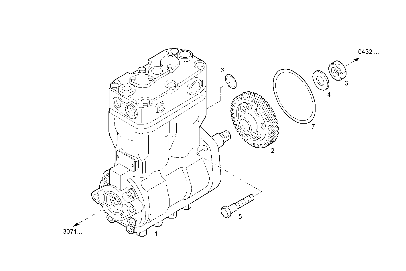 Iveco/FPT AIR COMPRESSOR