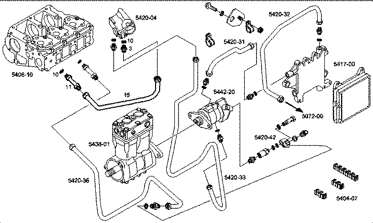 Iveco/FPT PIPE FILTER TO CYLINDER HEAD