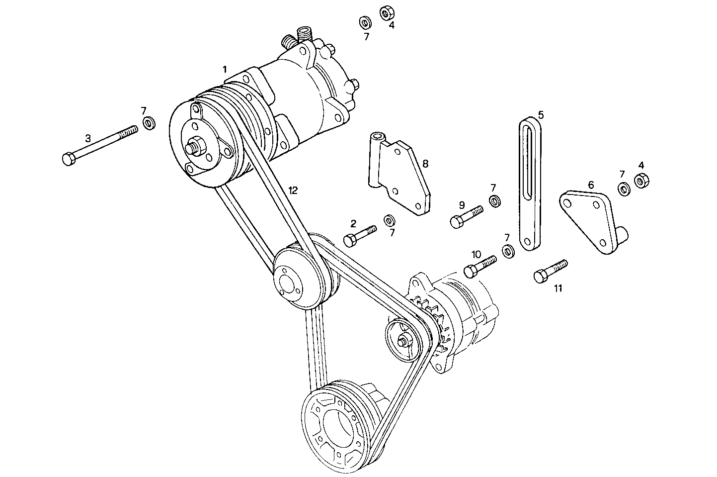 Iveco/FPT COMPRESSOR AIR CONDITIONING