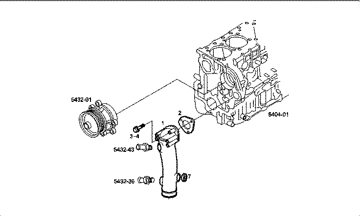 Iveco/FPT WATER PIPE