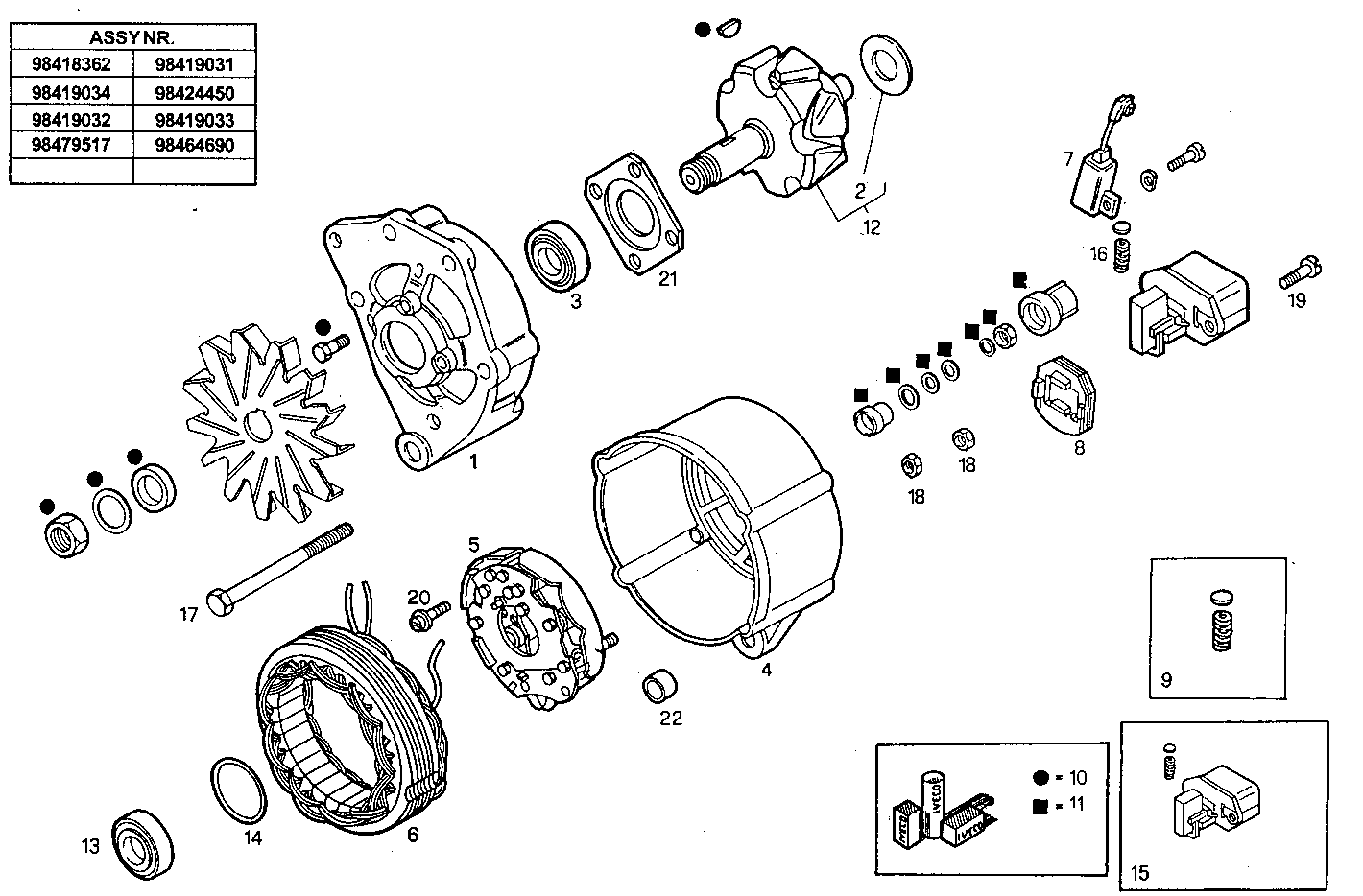 Iveco/FPT SELF-REGULATED ALTERNATOR