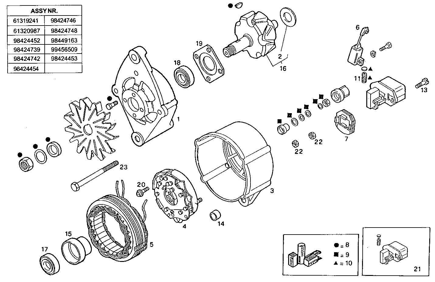 Iveco/FPT ALTERNATOR