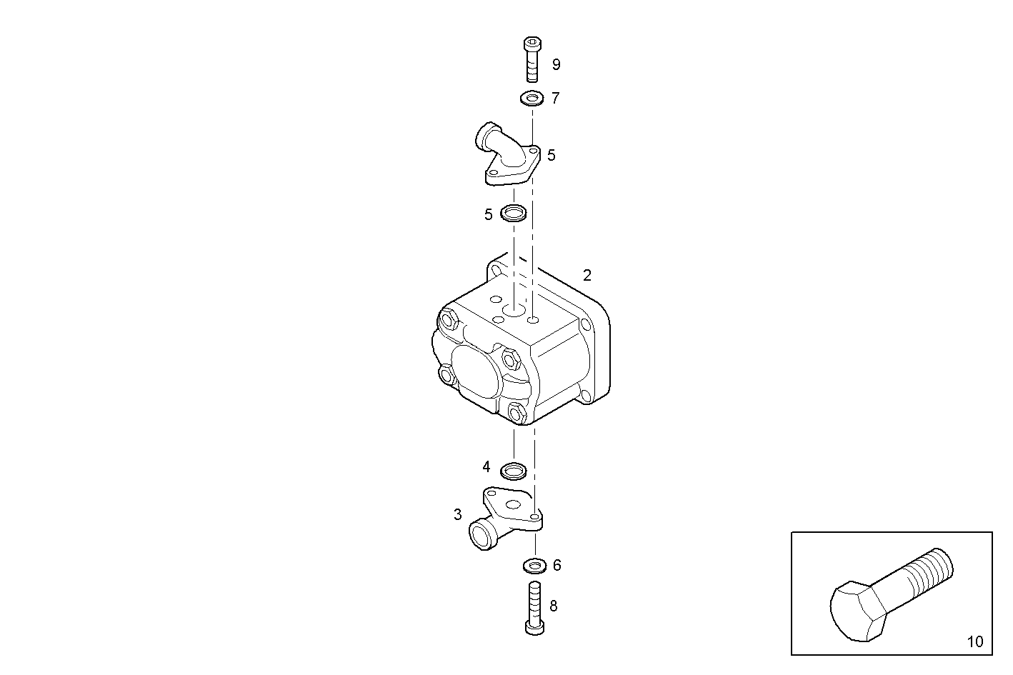 Iveco/FPT POWER STEERING PUMP