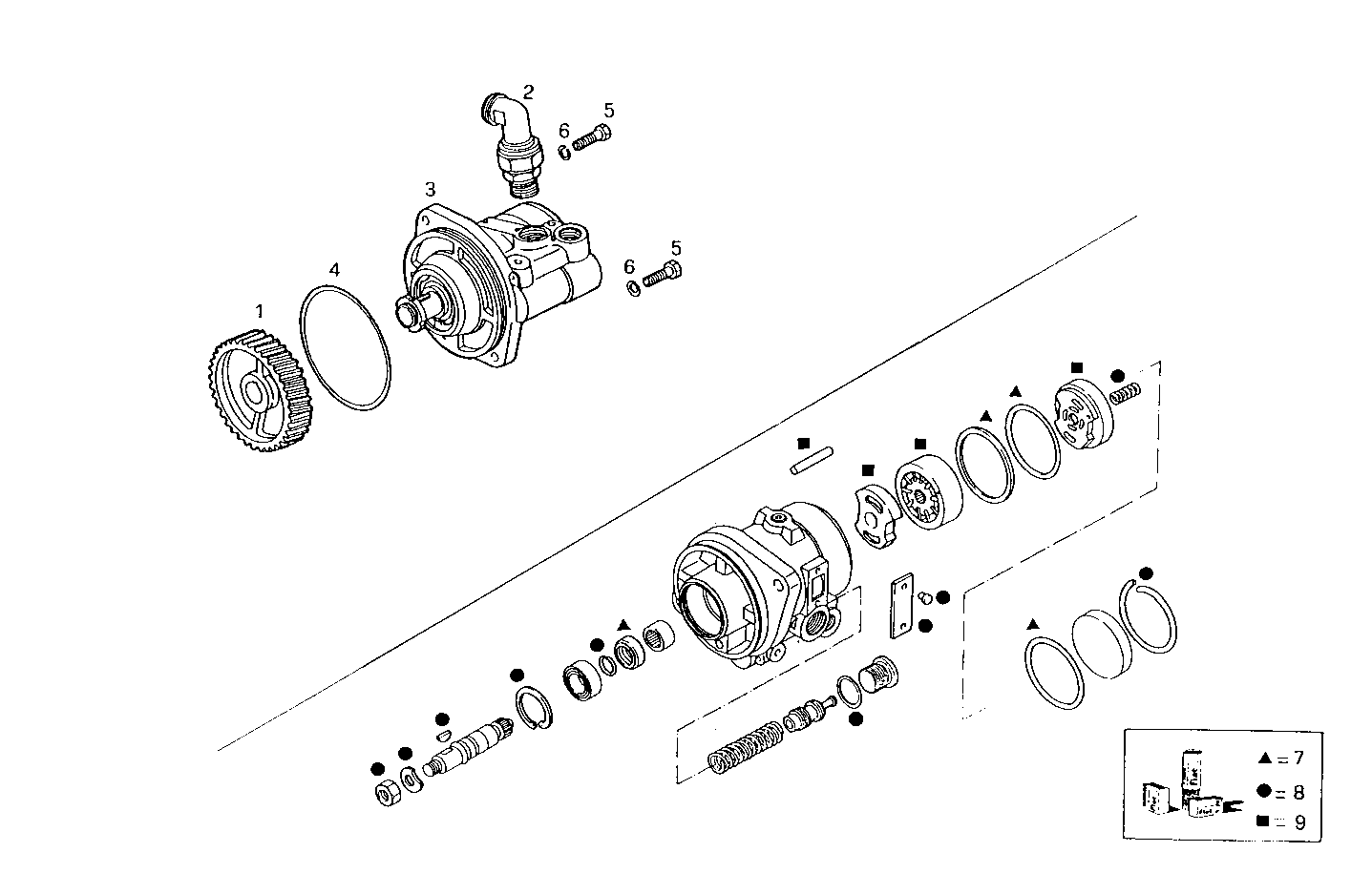 Iveco/FPT POWER STEERING PUMP