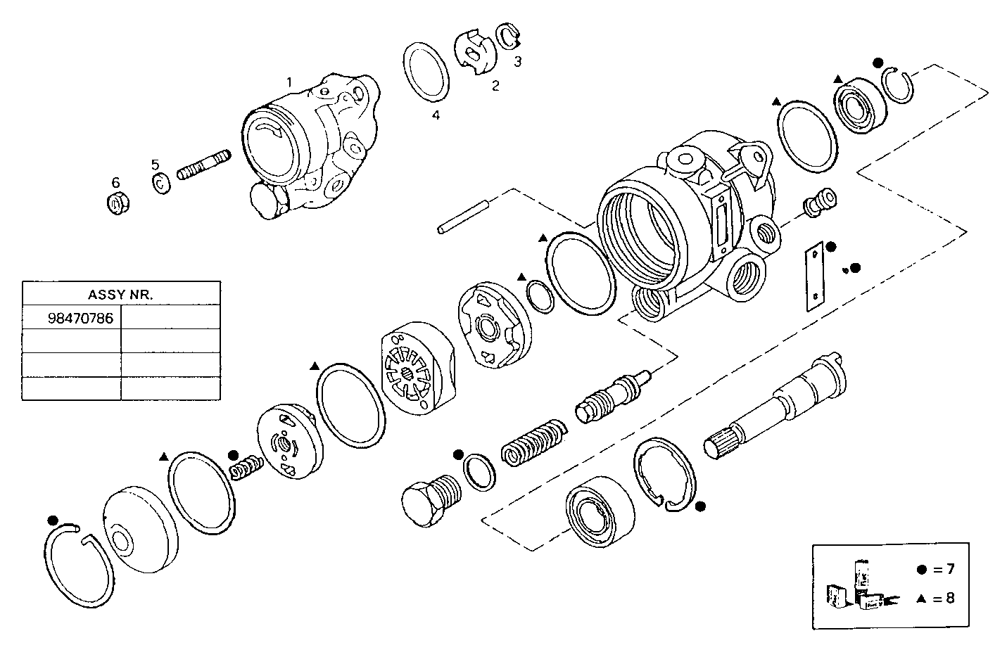 Iveco/FPT POWER STEERING PUMP