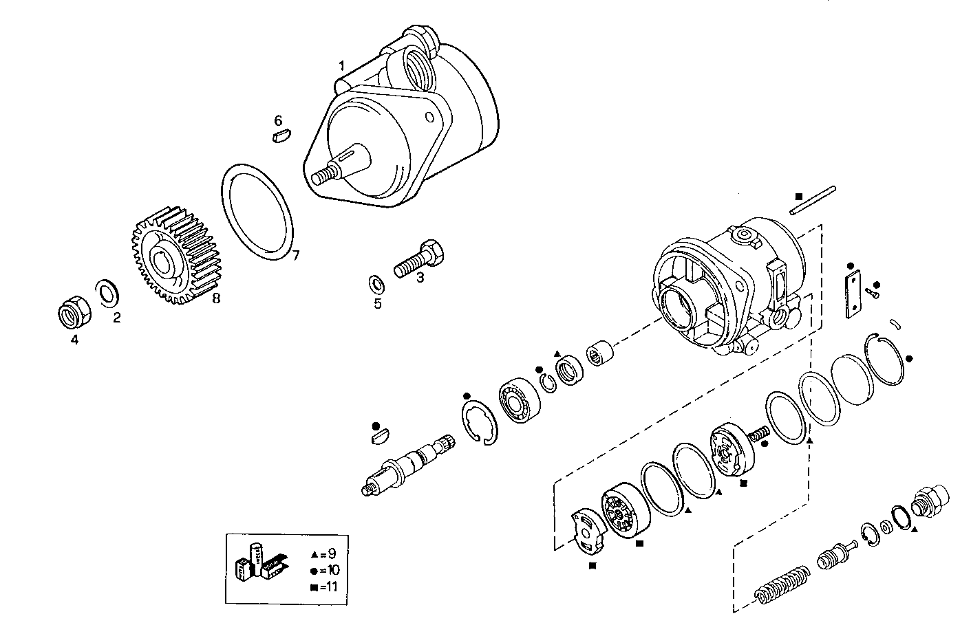 Iveco/FPT POWER STEERING PUMP