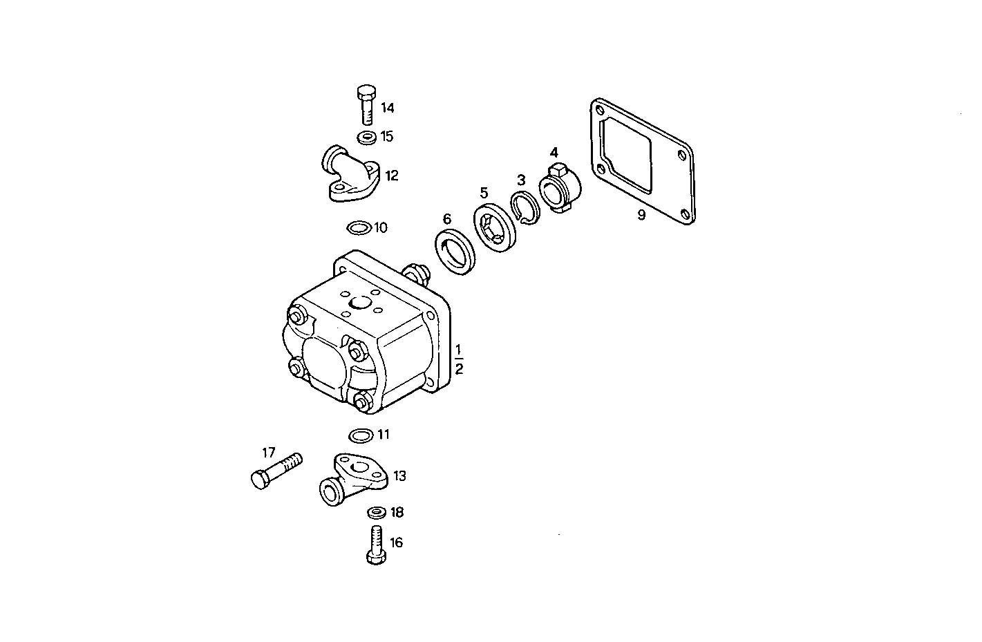 Iveco/FPT POWER STEERING PUMP