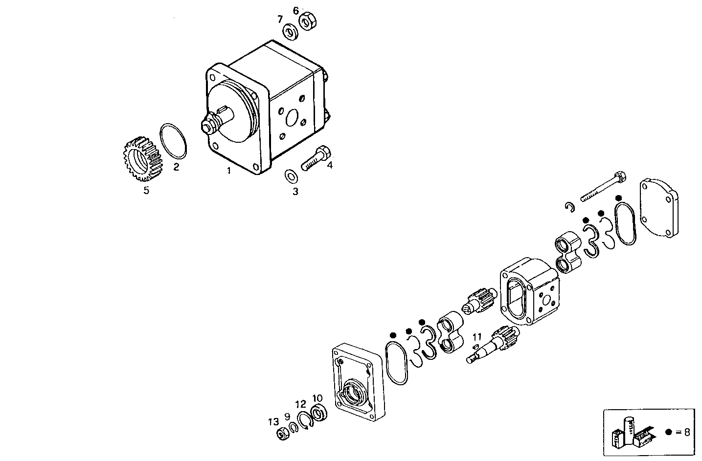 Iveco/FPT POWER STEERING PUMP