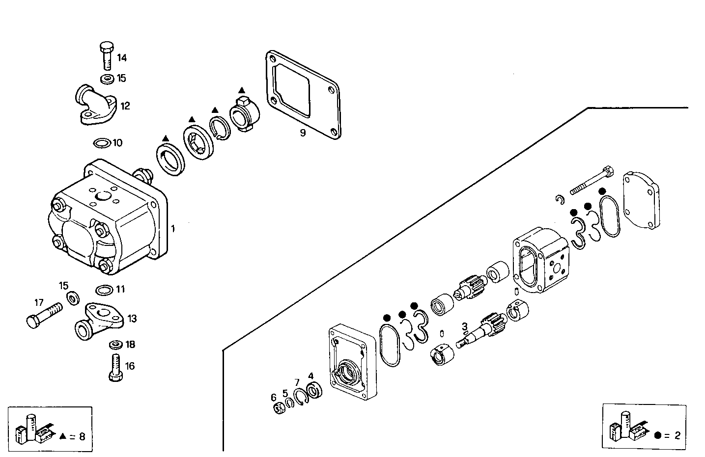 Iveco/FPT POWER STEERING PUMP DRIVE