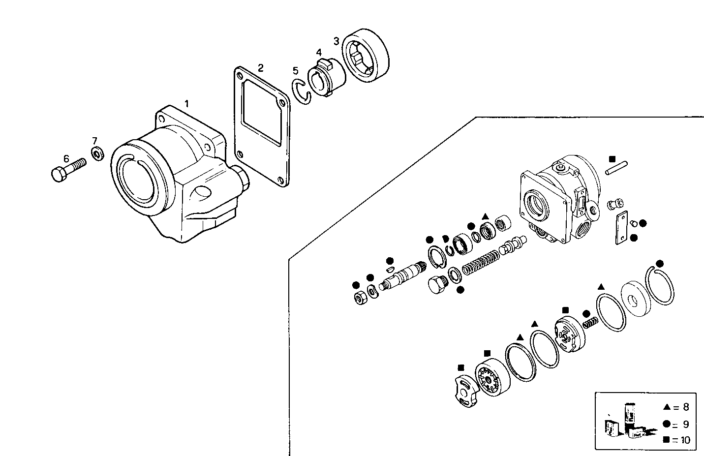 Iveco/FPT POWER STEERING PUMP DRIVE