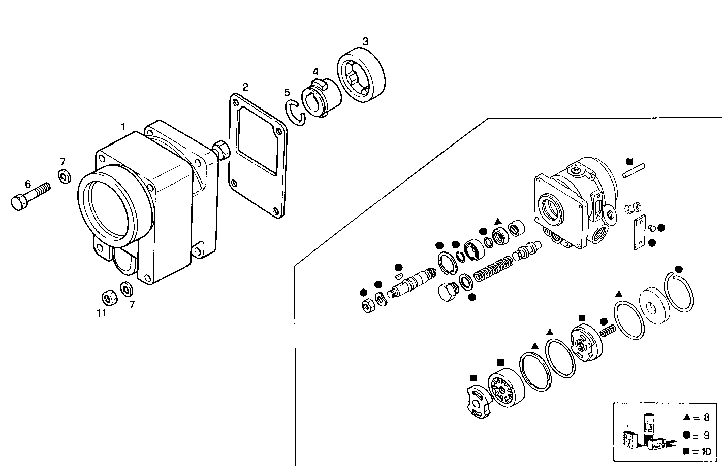 Iveco/FPT POWER STEERING PUMP DRIVE