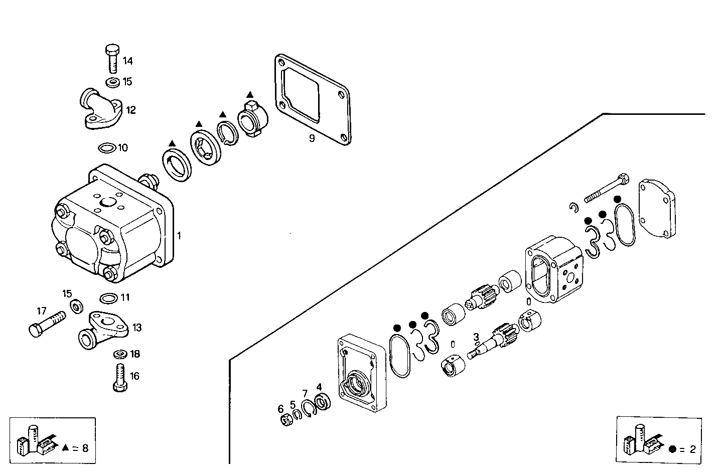 Iveco/FPT POWER STEERING PUMP DRIVE