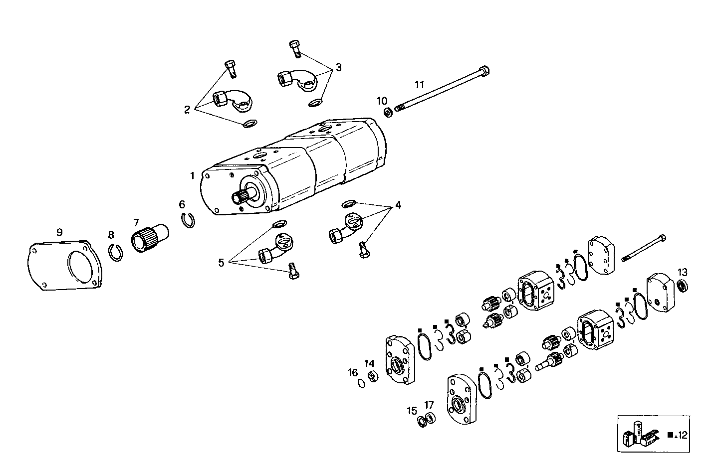 Iveco/FPT POWER STEERING PUMP DRIVE