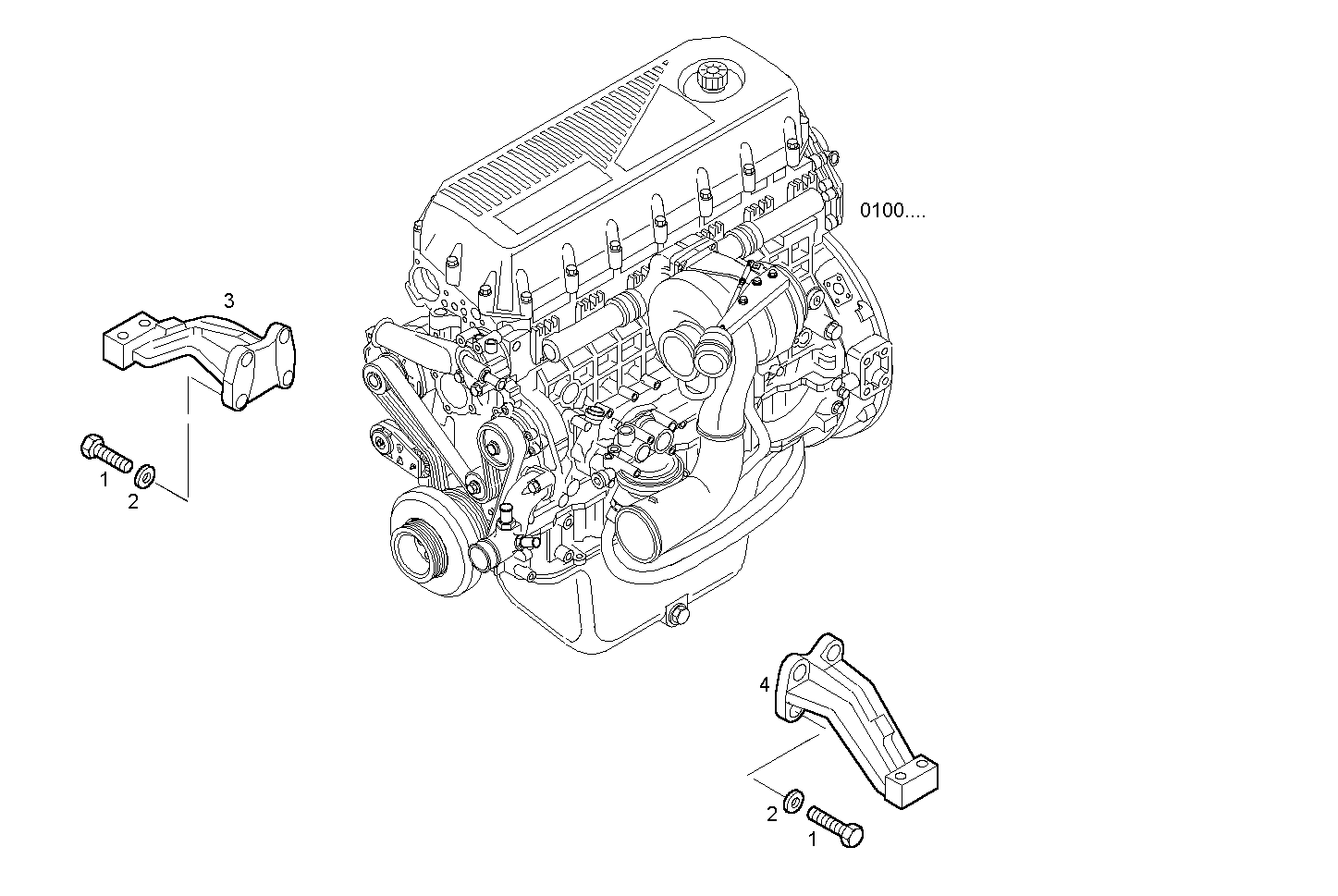 Iveco/FPT ENGINE SUSPENSION