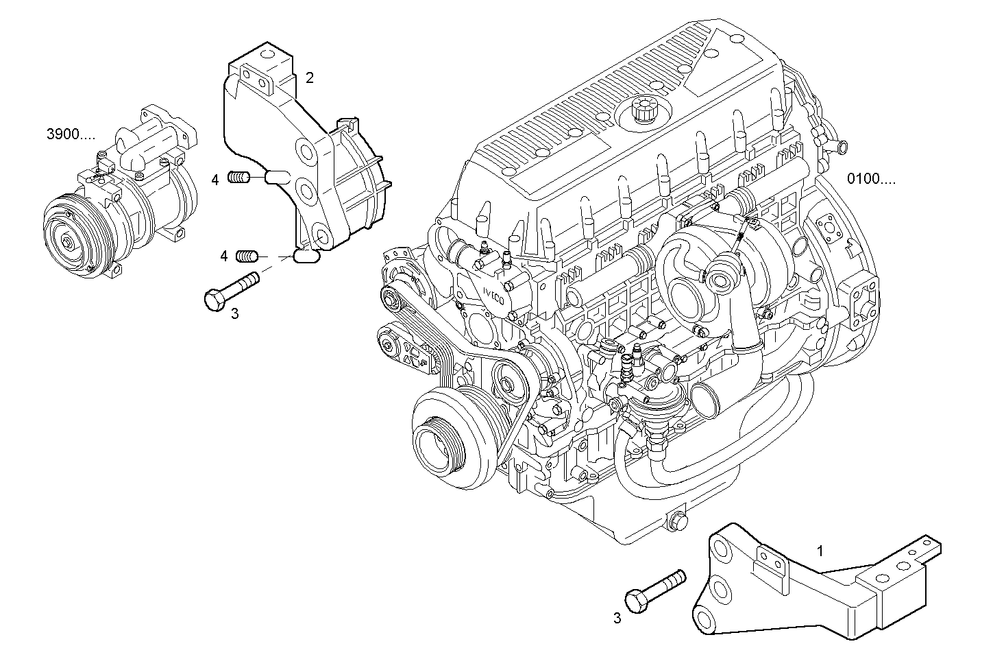 Iveco/FPT ENGINE SUSPENSION