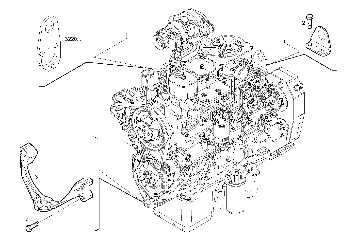 Iveco/FPT ENGINE SUSPENSION