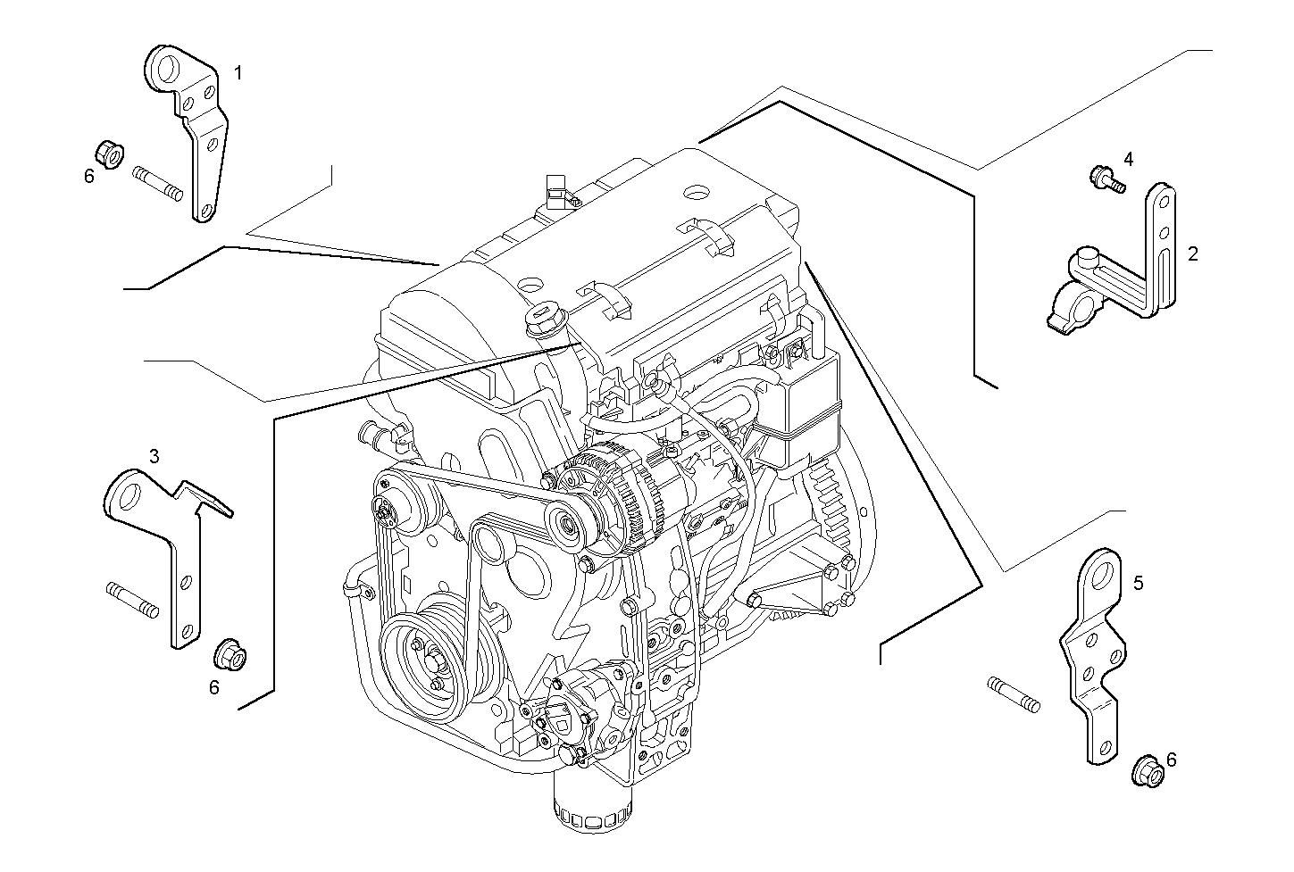 Iveco/FPT ENGINE SUSPENSION