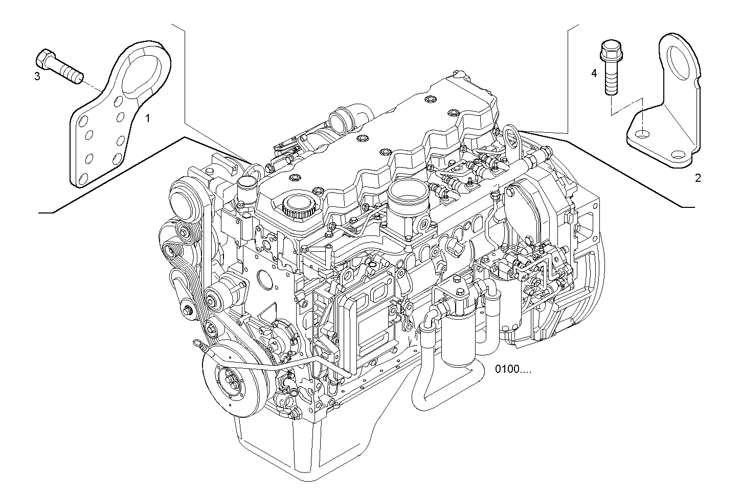 Iveco/FPT ENGINE SUSPENSION