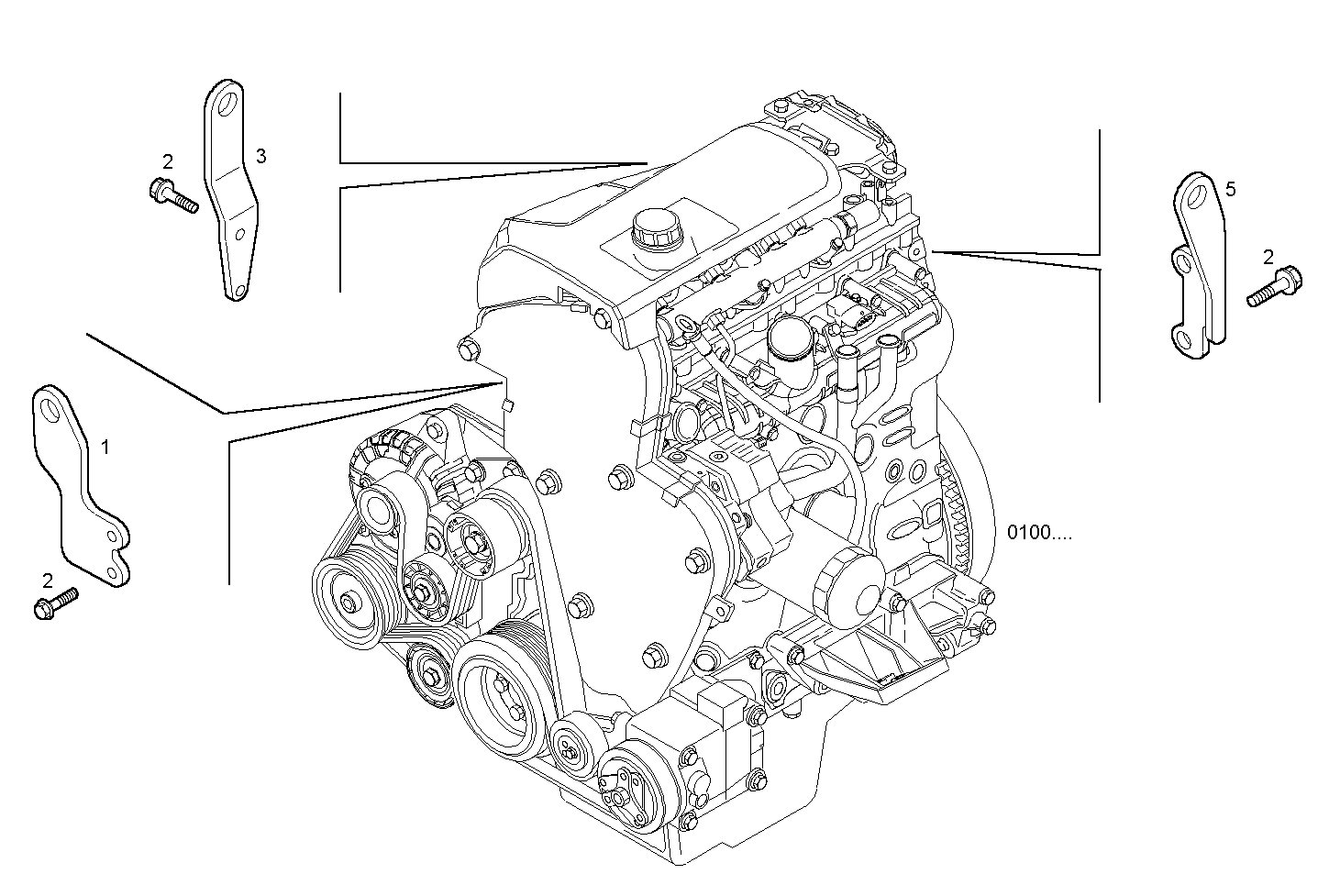 Iveco/FPT ENGINE SUSPENSION