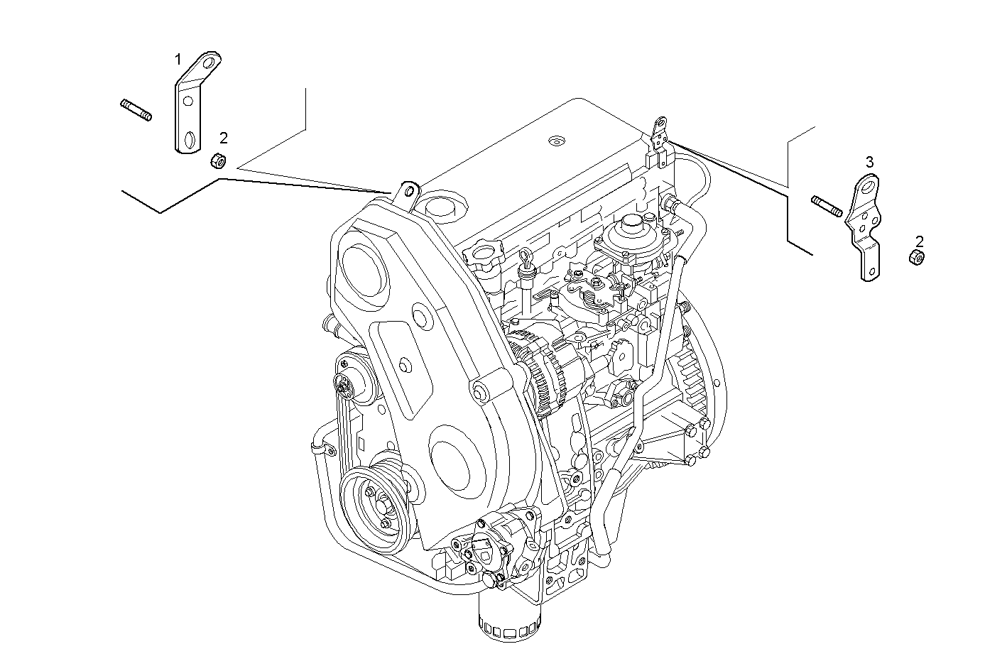 Iveco/FPT ENGINE SUSPENSION