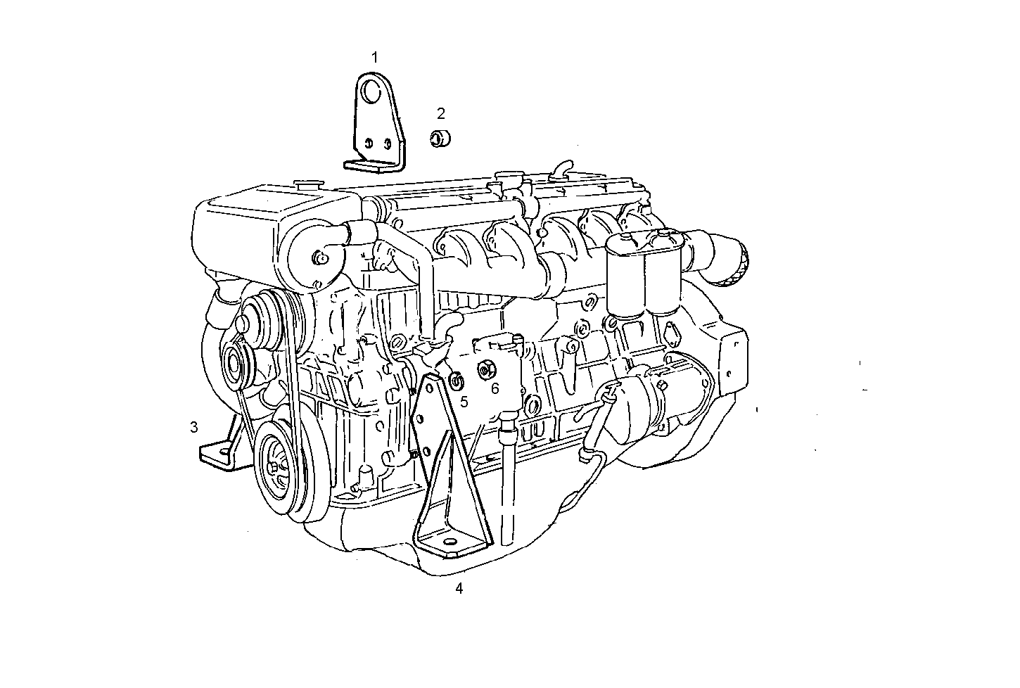 Iveco/FPT ENGINE SUSPENSION