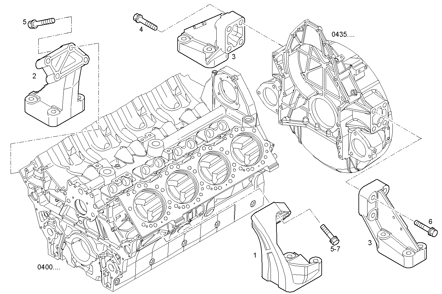 Iveco/FPT ENGINE SUSPENSION