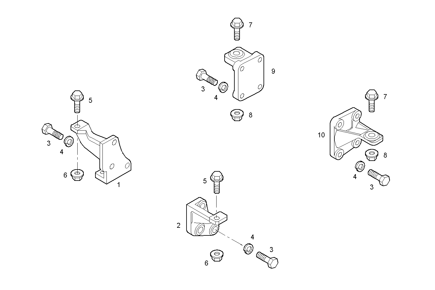 Iveco/FPT ENGINE SUSPENSION