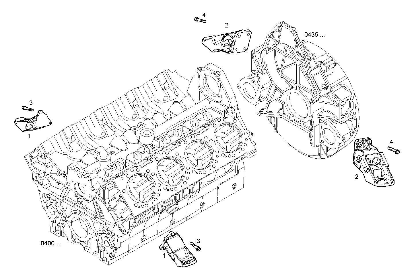 Iveco/FPT ENGINE SUSPENSION