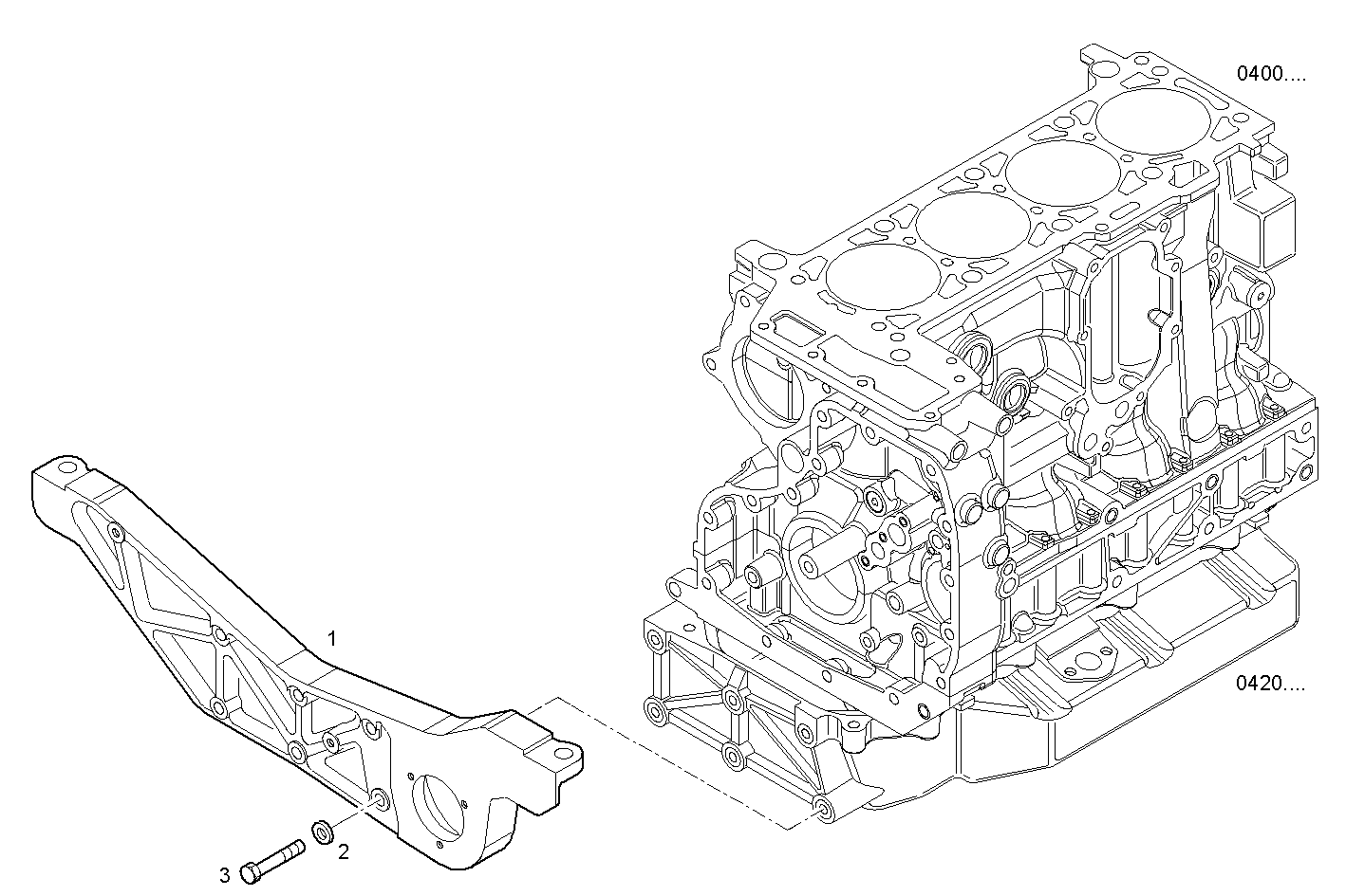 Iveco/FPT ENGINE SUSPENSION