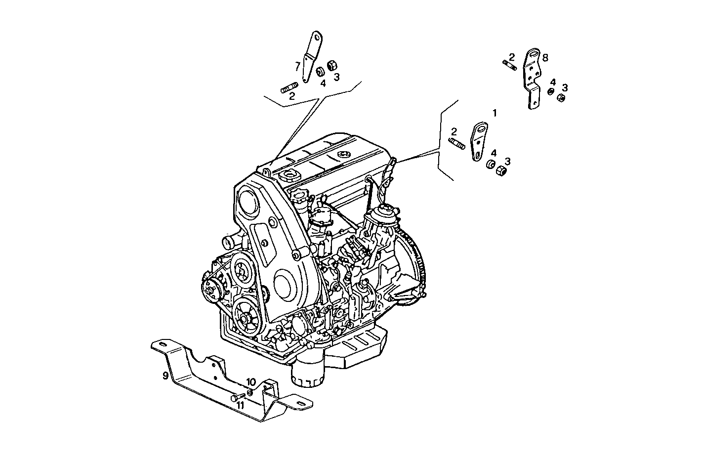 Iveco/FPT ENGINE SUSPENSION