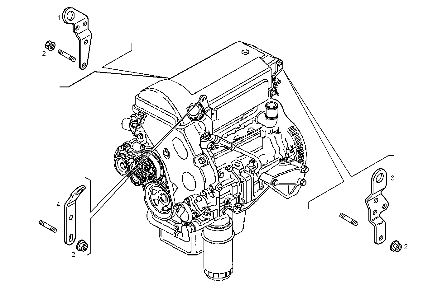 Iveco/FPT ENGINE SUSPENSION