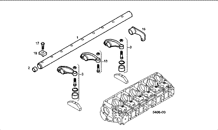 Iveco/FPT ROCKER SHAFT