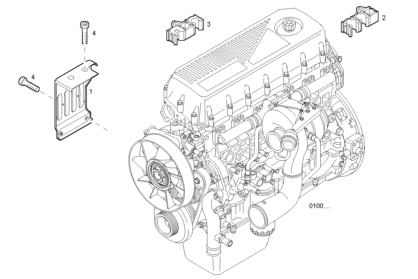 Iveco/FPT ASSY SOUND PROOFING