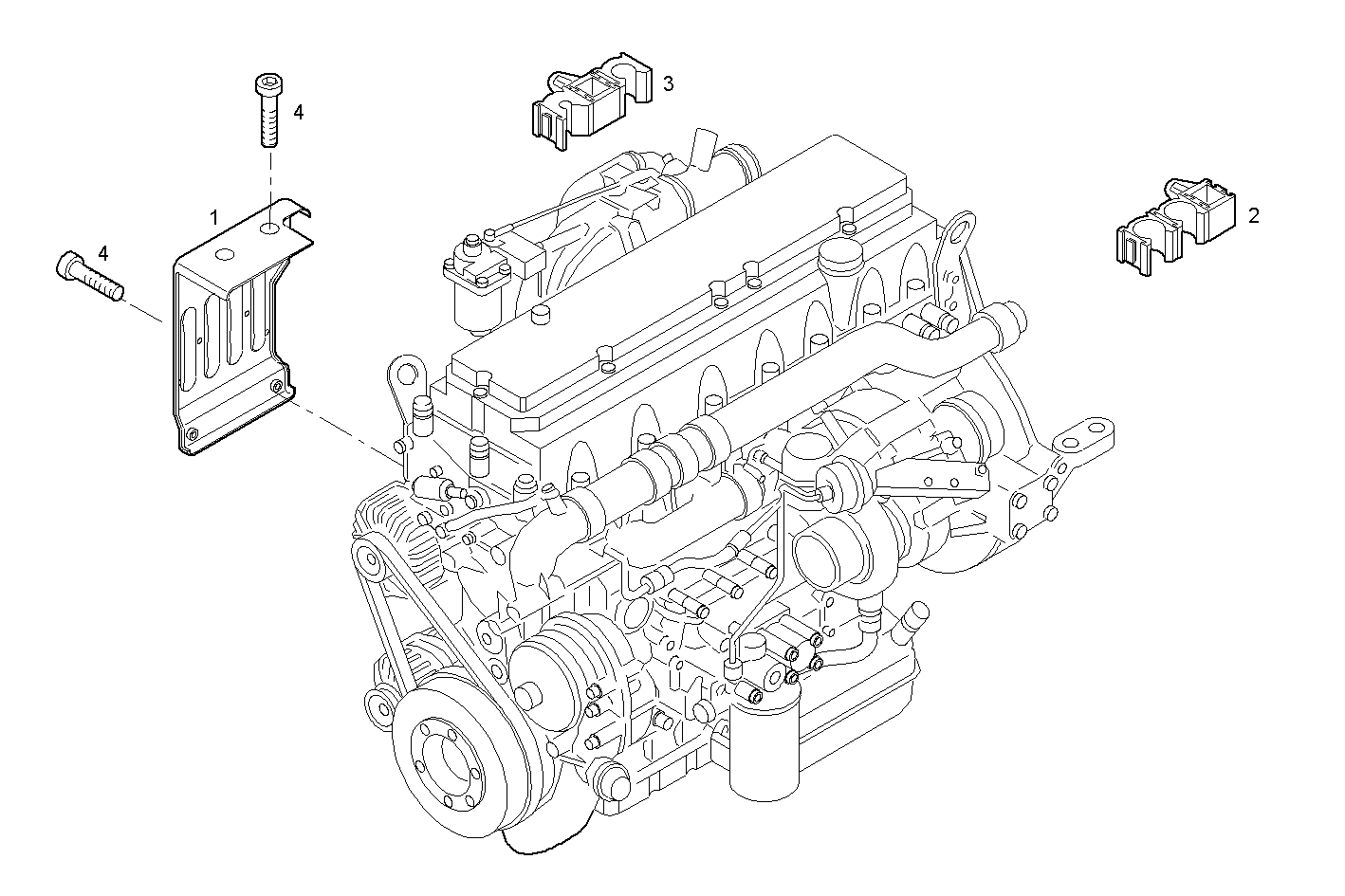 Iveco/FPT AIR COMPRESSOR INSULATION