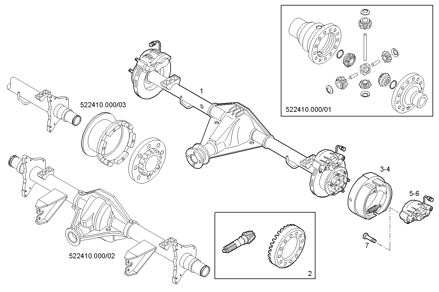 Iveco/FPT REAR AXLE