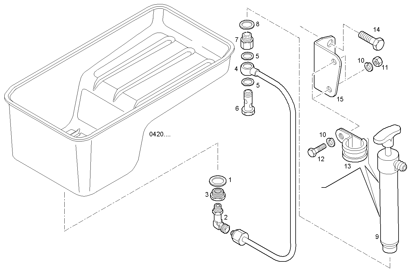 Iveco/FPT OIL OUTLET PUMP