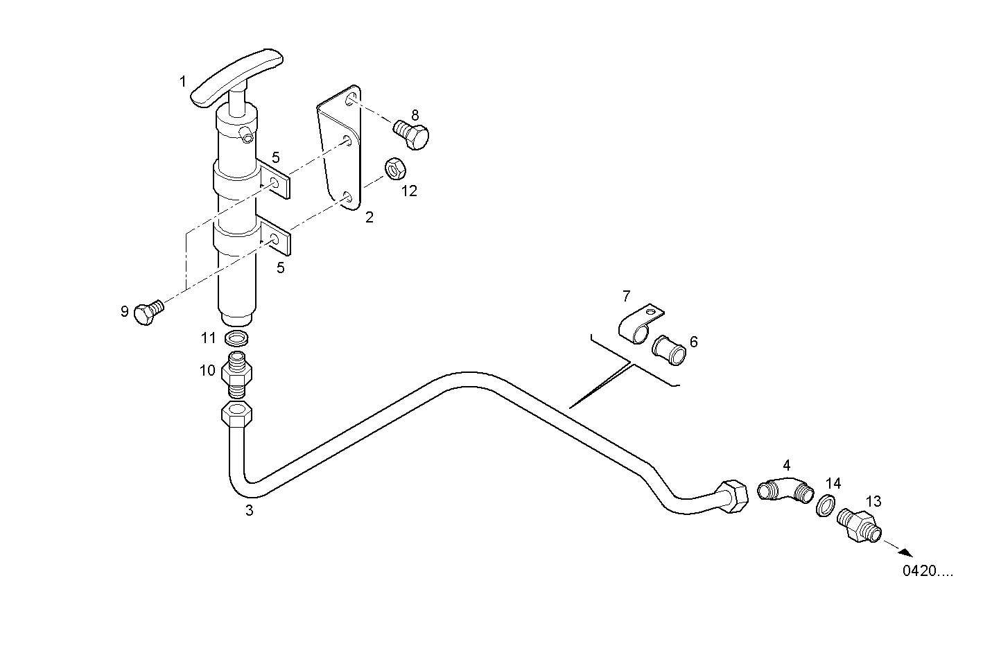 Iveco/FPT OIL OUTLET PUMP