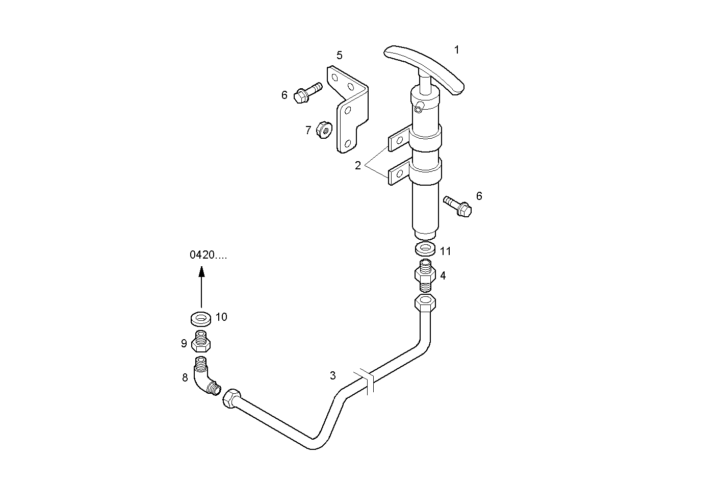 Iveco/FPT OIL OUTLET PUMP