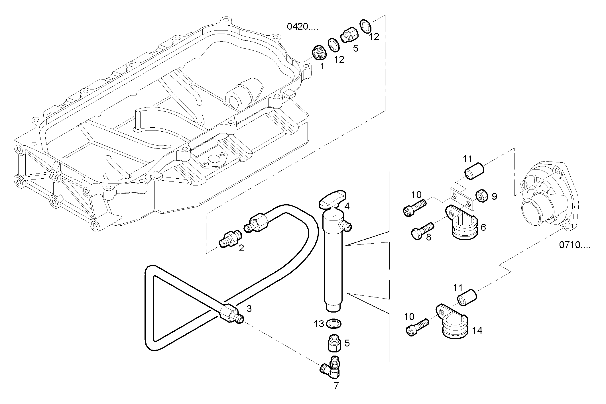 Iveco/FPT OIL OUTLET PUMP