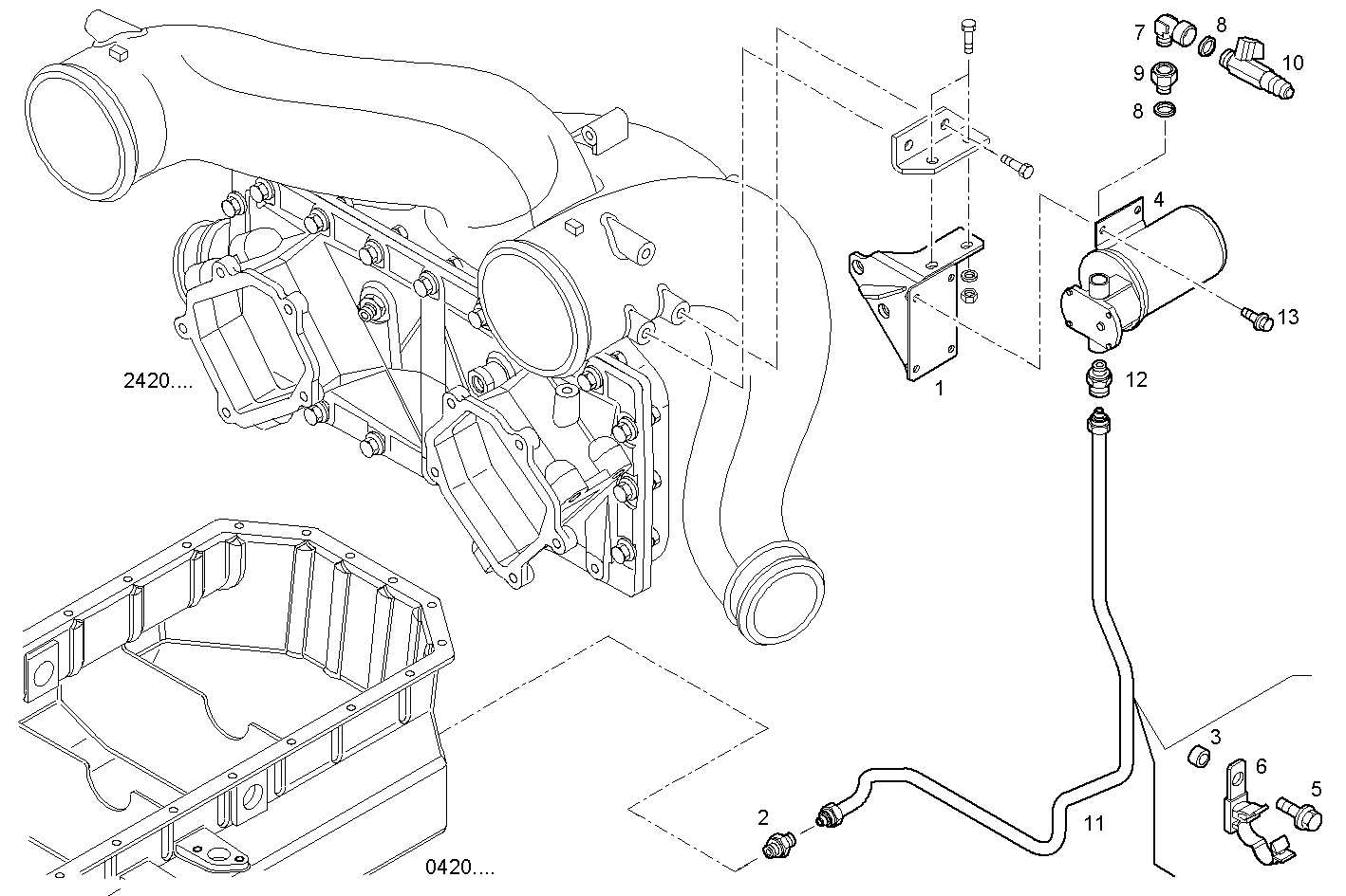 Iveco/FPT OIL OUTLET PUMP