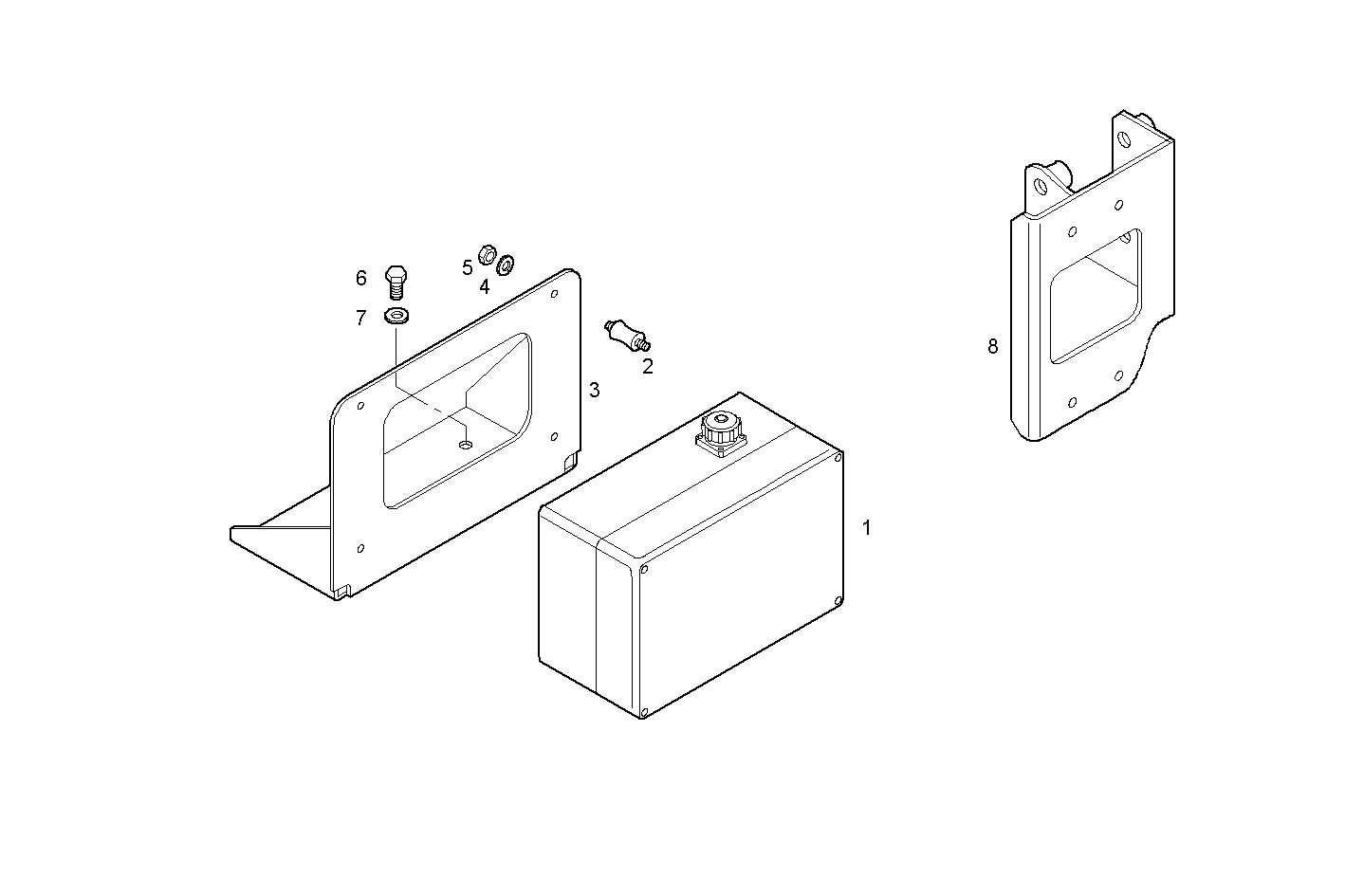 Iveco/FPT PANEL WITH ELECTRICAL INSTRUMENTS