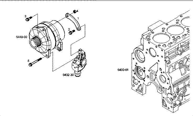 Iveco/FPT FIXING ALTERNATOR