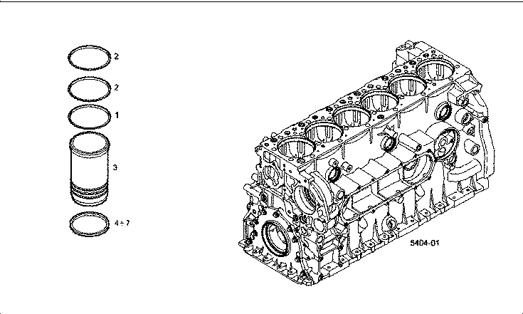 Iveco/FPT CYLINDER LINE ASSEMBLY