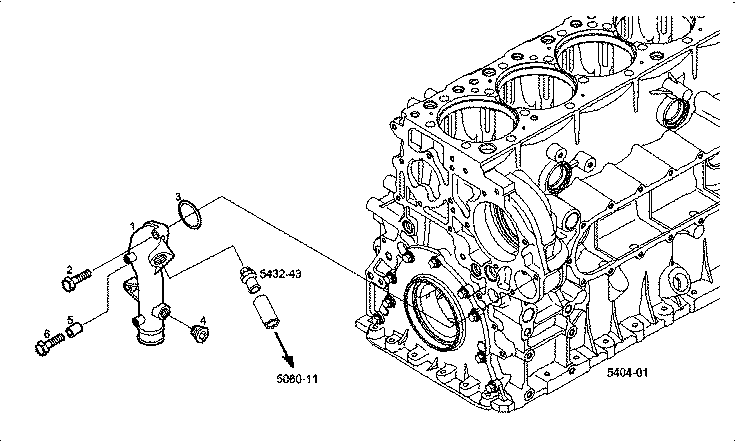 Iveco/FPT WATER PIPE