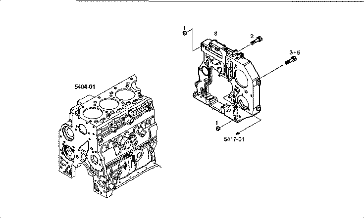 Iveco/FPT REAR CRANKCASE COVER