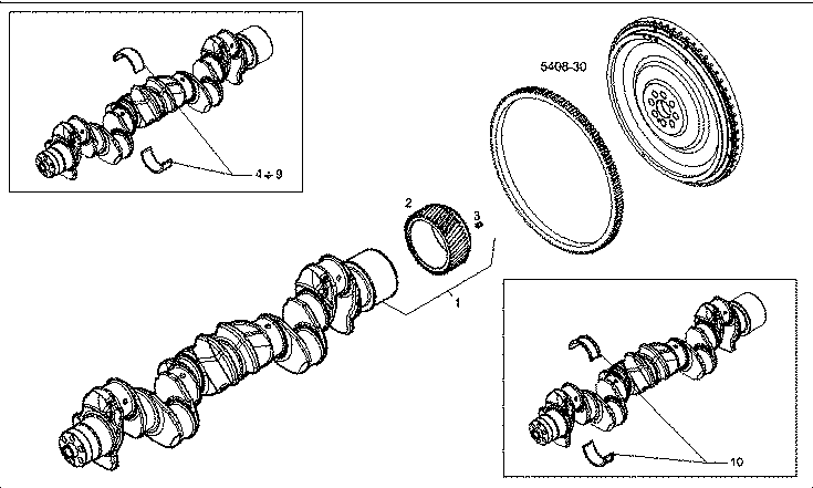 Iveco/FPT CRANK SHAFT ASSEMBLY